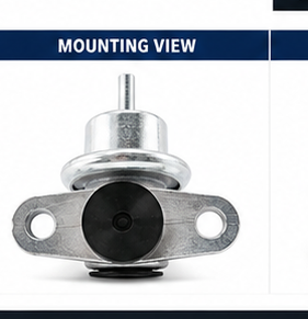 807952A1 fuel pressure regulator mounting flange and two-hole mounting view