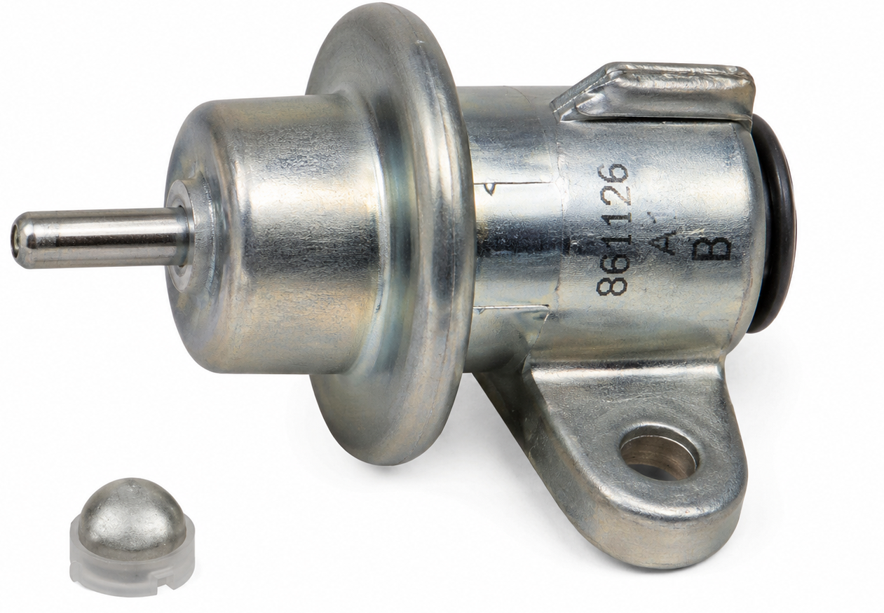 861126A1 fuel pressure regulator side view