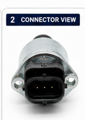 8M0220728 IAC valve electrical connector view