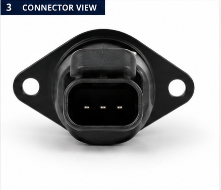 8M0239245 IAC valve electrical connector view