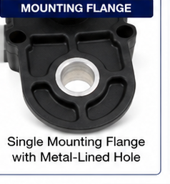 8M0087834 MAPT sensor single mounting flange with metal-lined hole