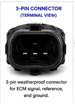805226A1 TPS 3-pin electrical connector terminal view